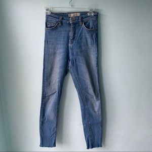 Topshop Jamie Moto Skinny Jeans